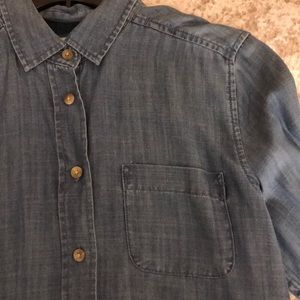 American Eagle Jean button up
